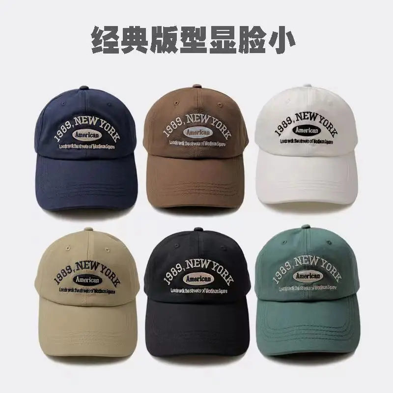 Women's New Style Baseball Caps Spring Summer Hard Bristle Large Head Circumference - Image 10