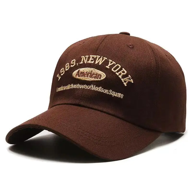 Women's New Style Baseball Caps Spring Summer Hard Bristle Large Head Circumference — feature 11