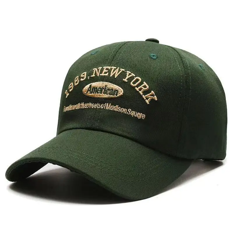 Women's New Style Baseball Caps Spring Summer Hard Bristle Large Head Circumference - Image 5
