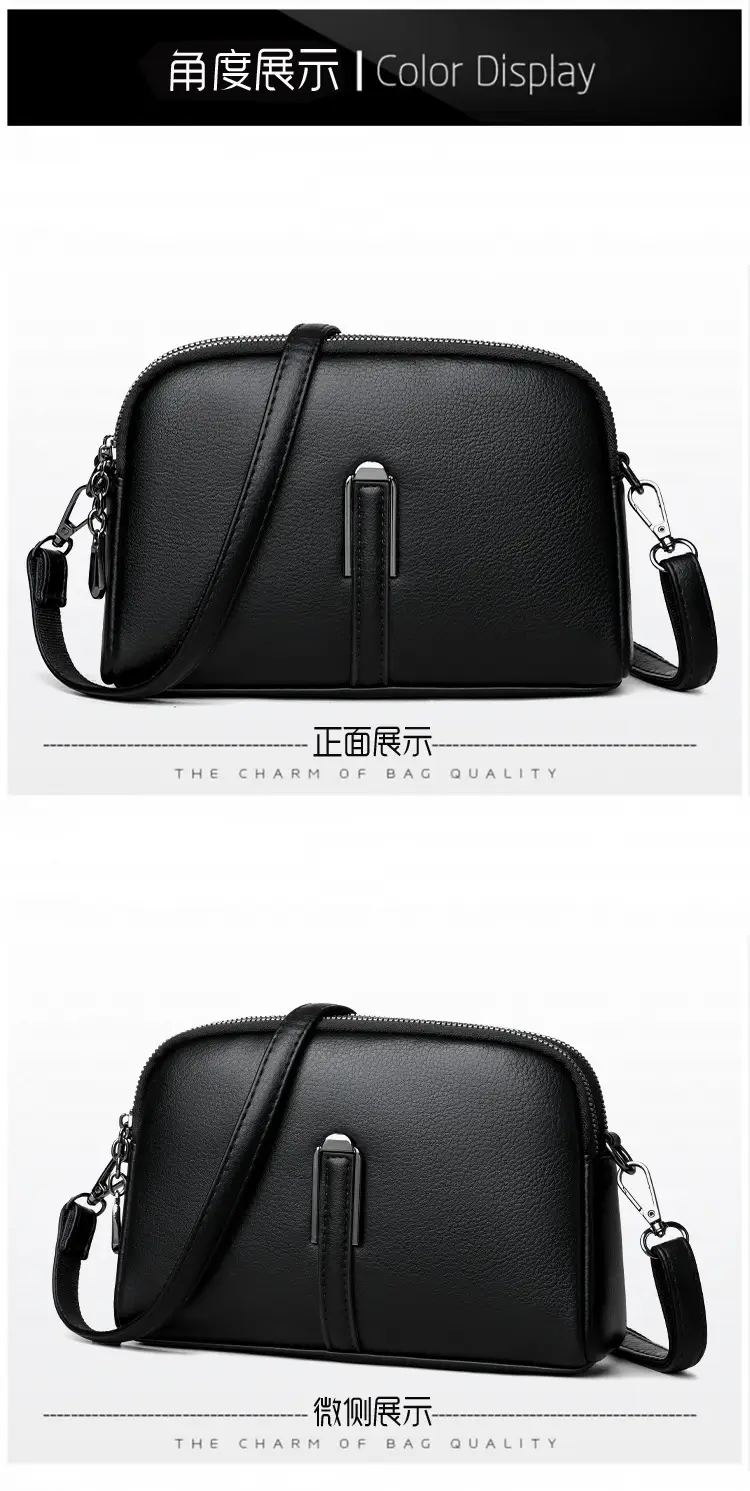 Brown Retro Simple Phone Bag for Women — feature 19