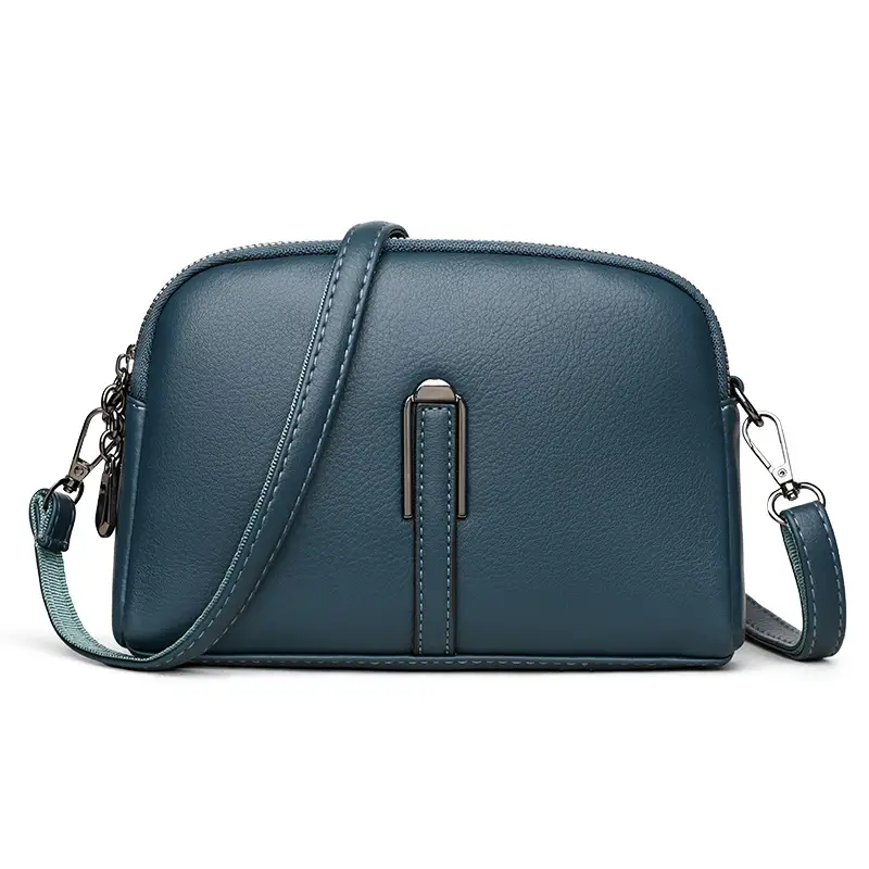 Brown Retro Simple Phone Bag for Women