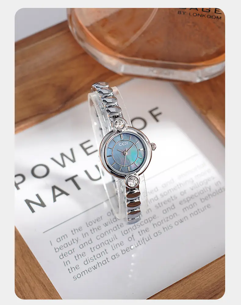 Goldie Light Luxury Women's Quartz Watch with Exquisite Alloy Bracelet — feature 16