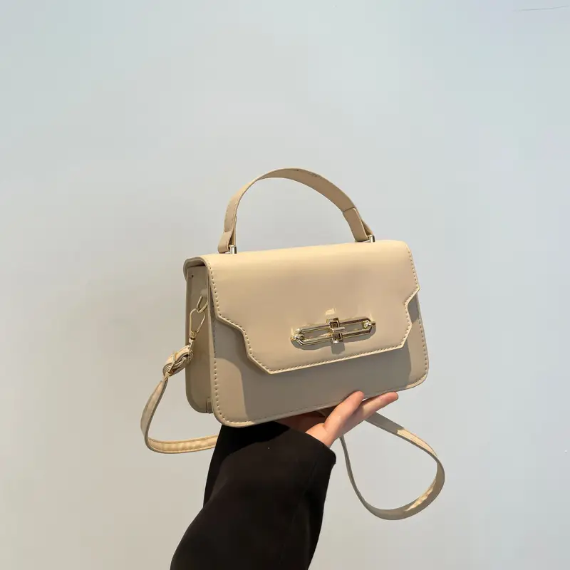 White One-Shoulder Crossbody Bag for Women 2025