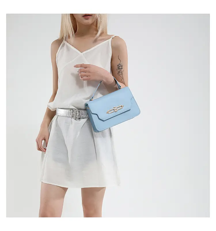 White One-Shoulder Crossbody Bag for Women 2025 — feature 10