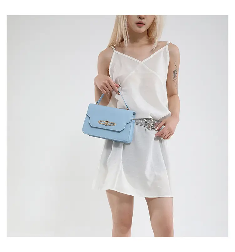 White One-Shoulder Crossbody Bag for Women 2025 — feature 9