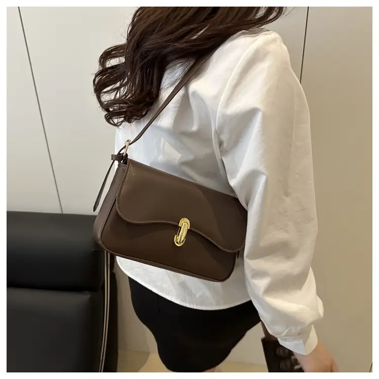 Black Korean Style Shoulder Bag for Women 2025 — feature 15