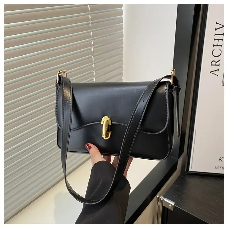 Black Korean Style Shoulder Bag for Women 2025 — feature 27