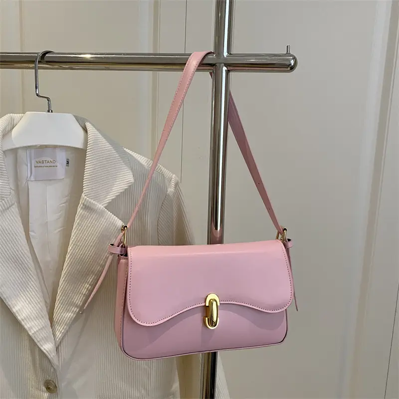 Black Korean Style Shoulder Bag for Women 2025 - Image 3