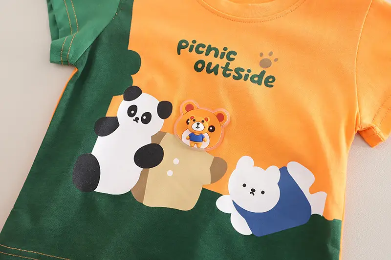 2025 Boys Picnic Outdoors T-Shirt & Shorts Set 1-5Y — feature 9