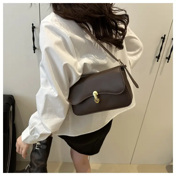Black Korean Style Shoulder Bag for Women 2025 — feature 22