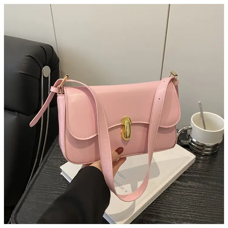 Black Korean Style Shoulder Bag for Women 2025 - Image 5