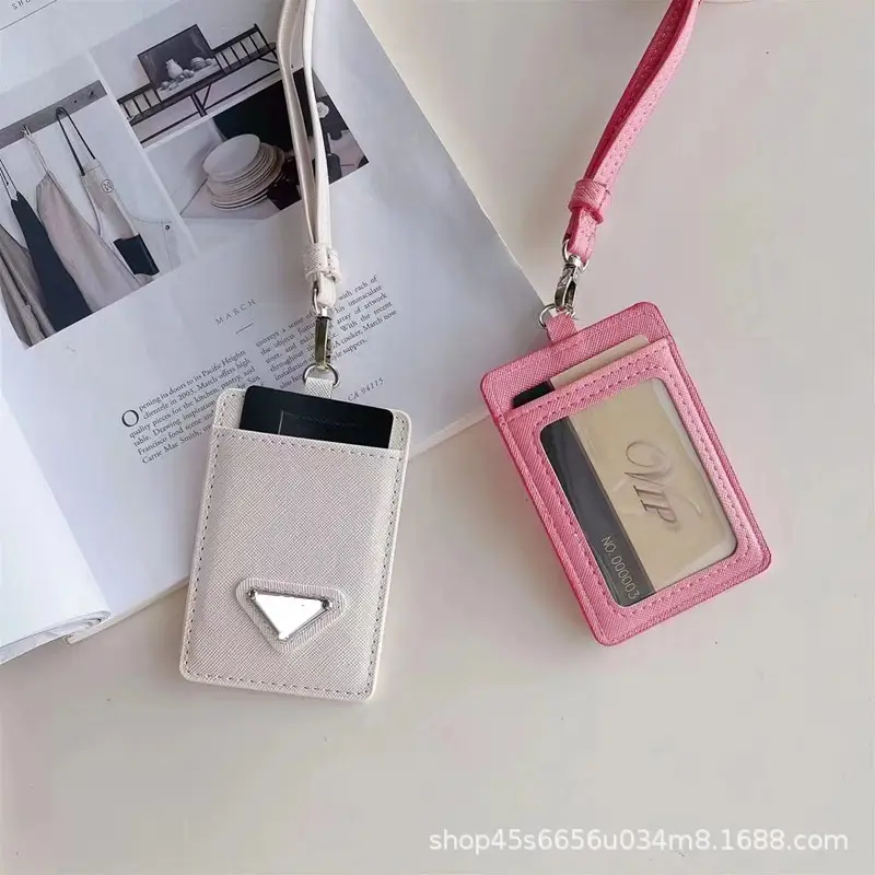 Big Brand Card Holder, Card Insert, Work Id Card Holder, Lanyard, Halter Card Holder, Id Bag, Student Id Card Wallet, Suitable for Men and Women