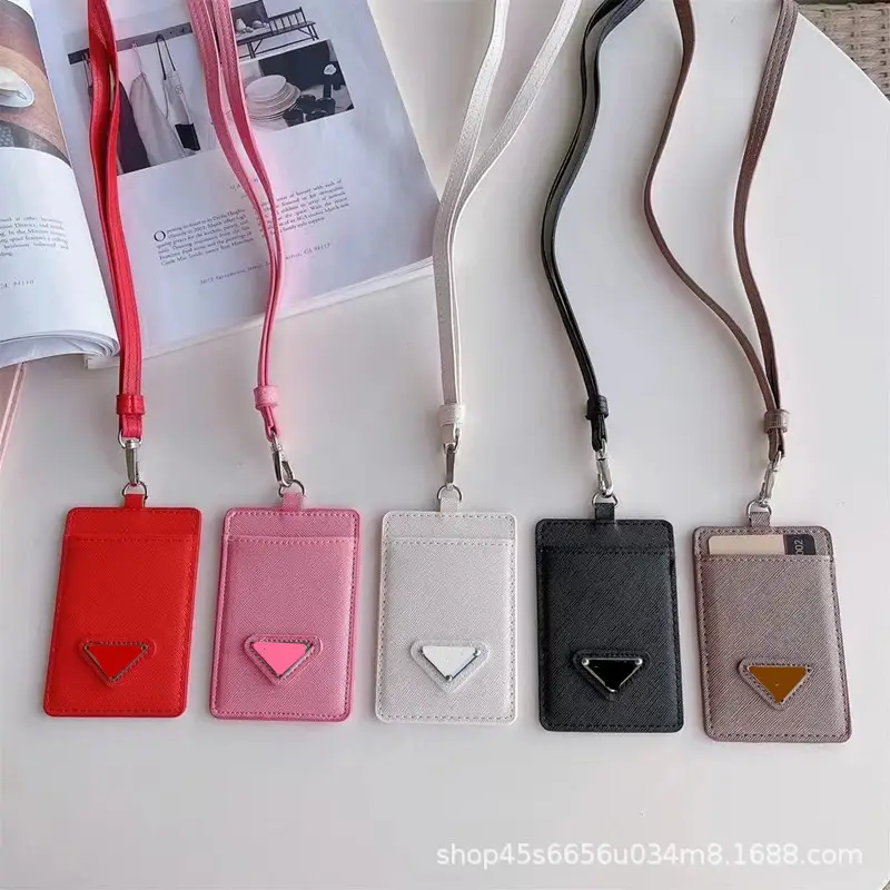 Big Brand Card Holder, Card Insert, Work Id Card Holder, Lanyard, Halter Card Holder, Id Bag, Student Id Card Wallet, Suitable for Men and Women