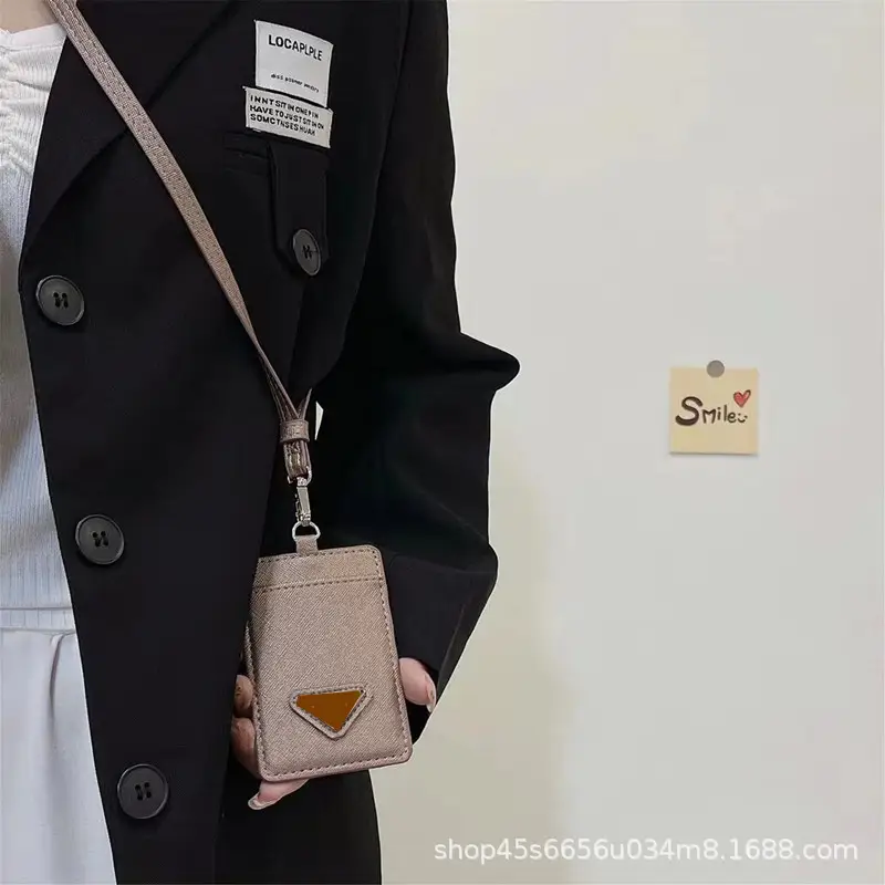 Big Brand Card Holder, Card Insert, Work Id Card Holder, Lanyard, Halter Card Holder, Id Bag, Student Id Card Wallet, Suitable for Men and Women — feature 7