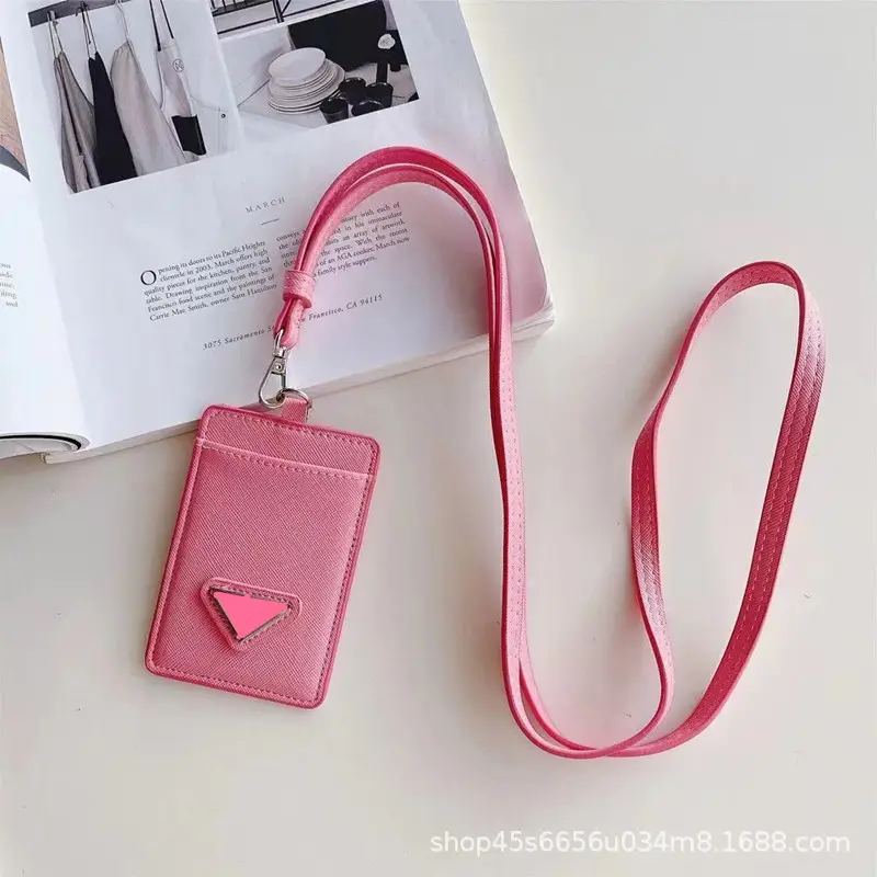 Big Brand Card Holder, Card Insert, Work Id Card Holder, Lanyard, Halter Card Holder, Id Bag, Student Id Card Wallet, Suitable for Men and Women