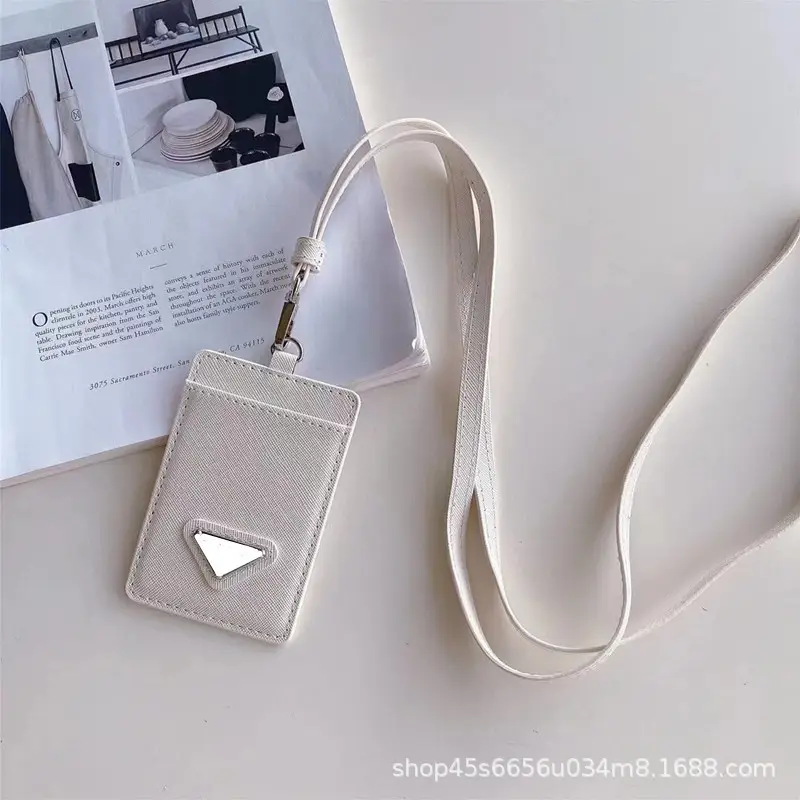 Big Brand Card Holder, Card Insert, Work Id Card Holder, Lanyard, Halter Card Holder, Id Bag, Student Id Card Wallet, Suitable for Men and Women