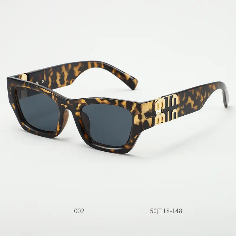 Women Cat-Eye Square Sunglasses Natural Look 2025 - Image 4