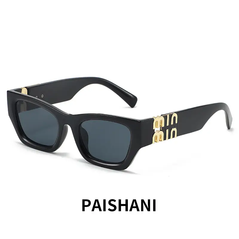 Women Cat-Eye Square Sunglasses Natural Look 2025 - Image 6