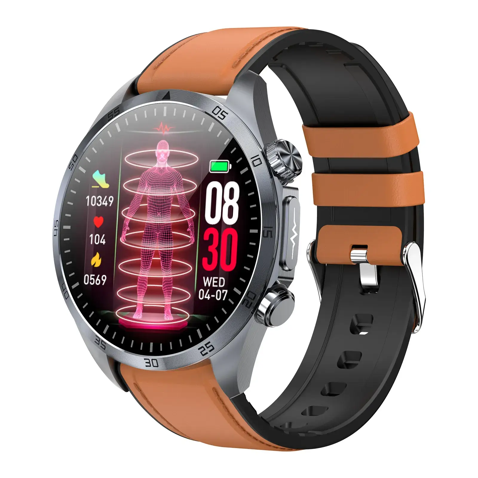 Tk29 Smart Watch Red Waterproof Sports Monitor - Image 4