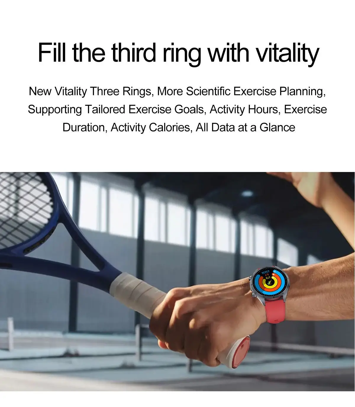 Tk29 Smart Watch Red Waterproof Sports Monitor — feature 28