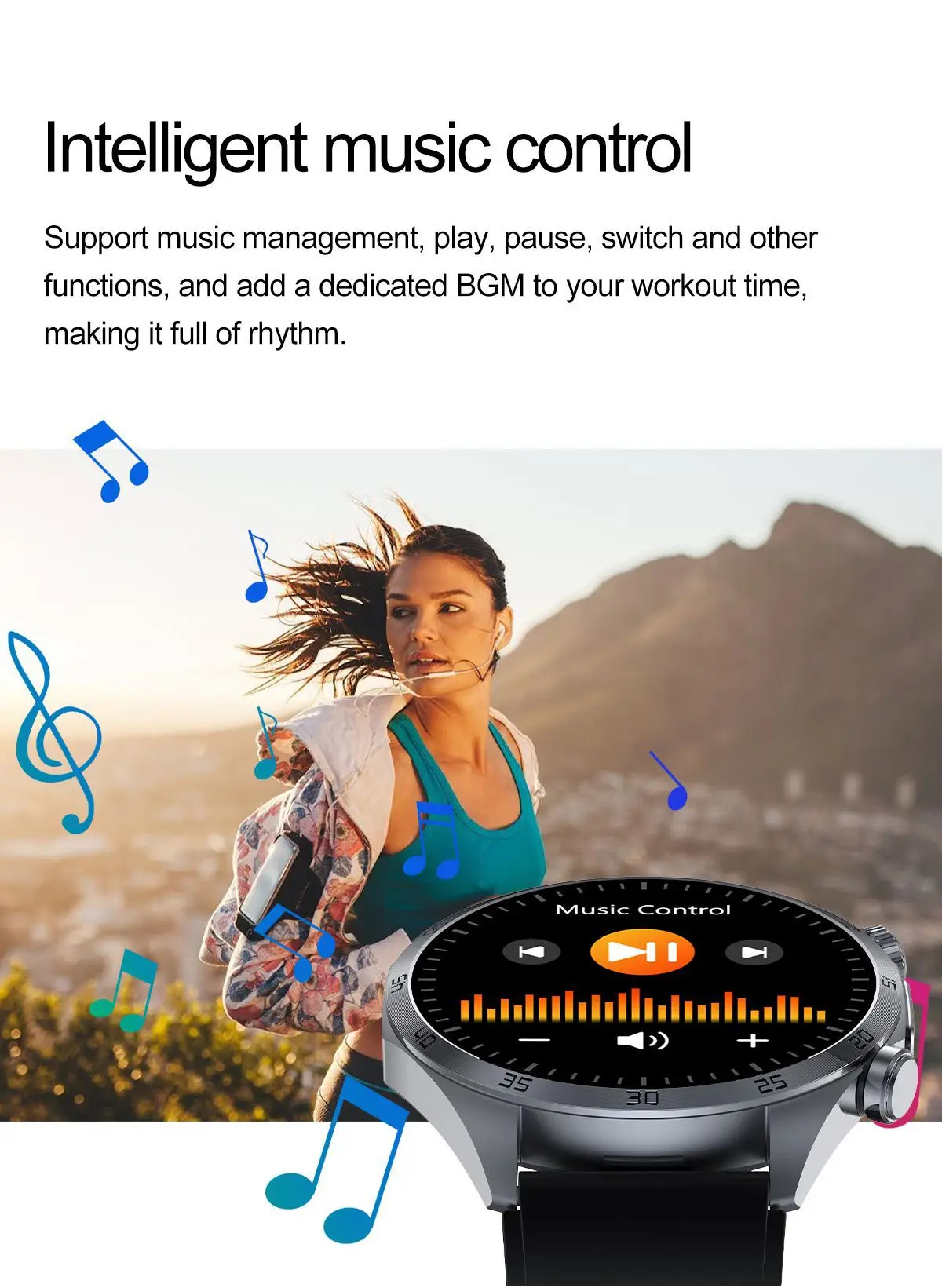 Tk29 Smart Watch Red Waterproof Sports Monitor — feature 32