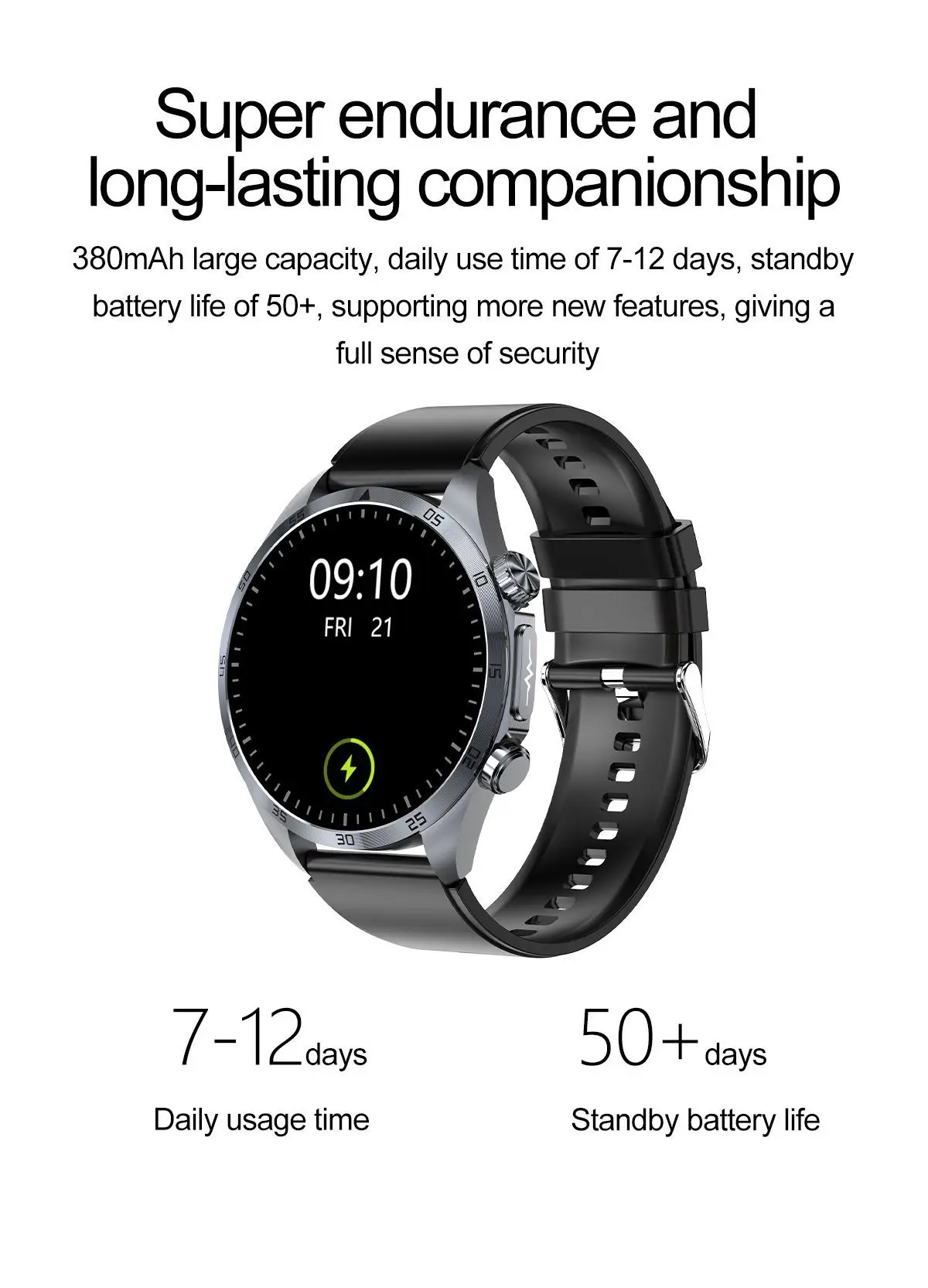 Tk29 Smart Watch Red Waterproof Sports Monitor — feature 34