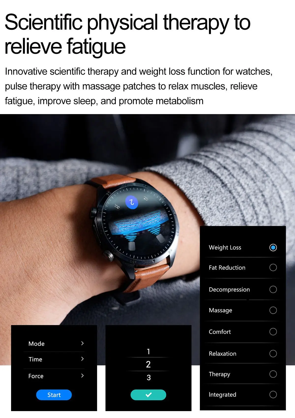 Tk29 Smart Watch Red Waterproof Sports Monitor — feature 7