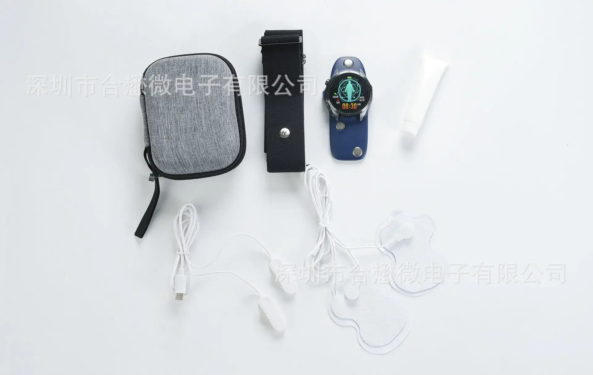 Tk29 Smart Watch Red Waterproof Sports Monitor