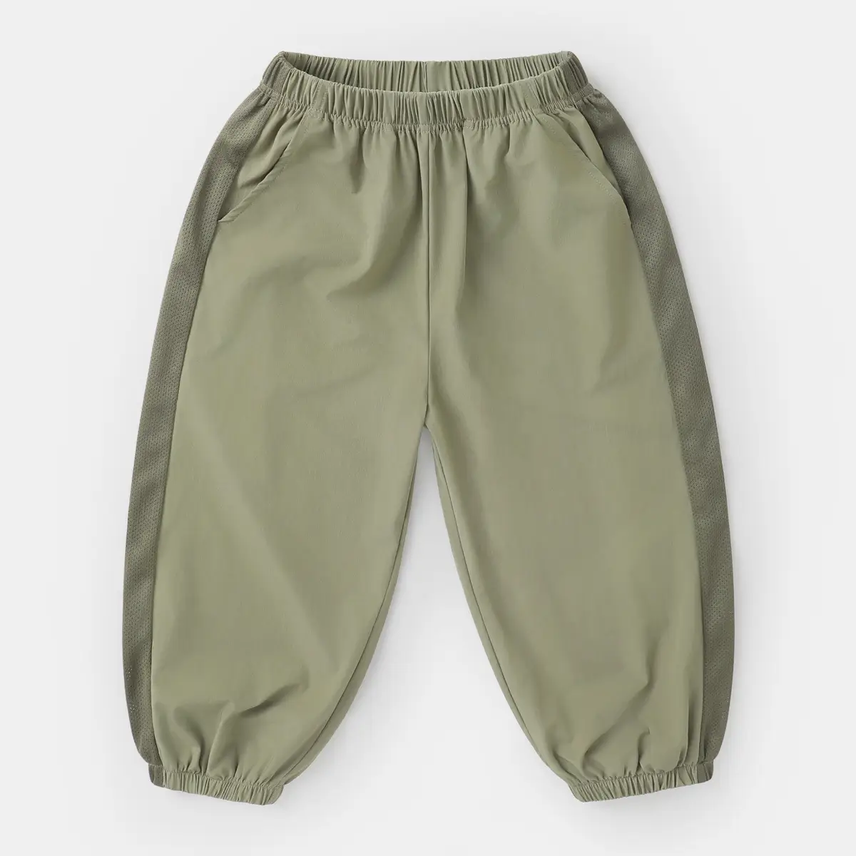 Boys Cotton T-Shirt Shorts Beige Summer - Image 6