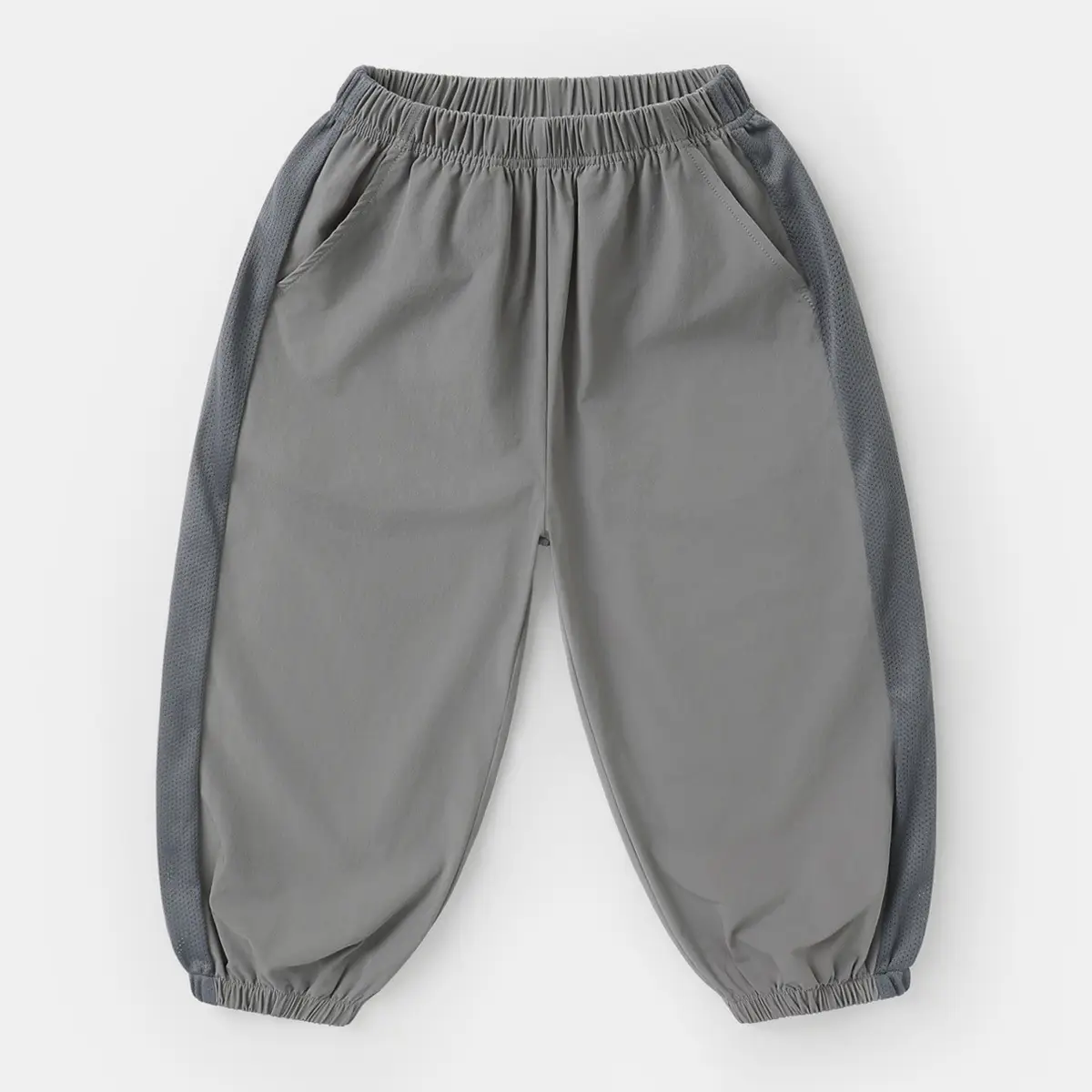 Boys Cotton T-Shirt Shorts Beige Summer - Image 7
