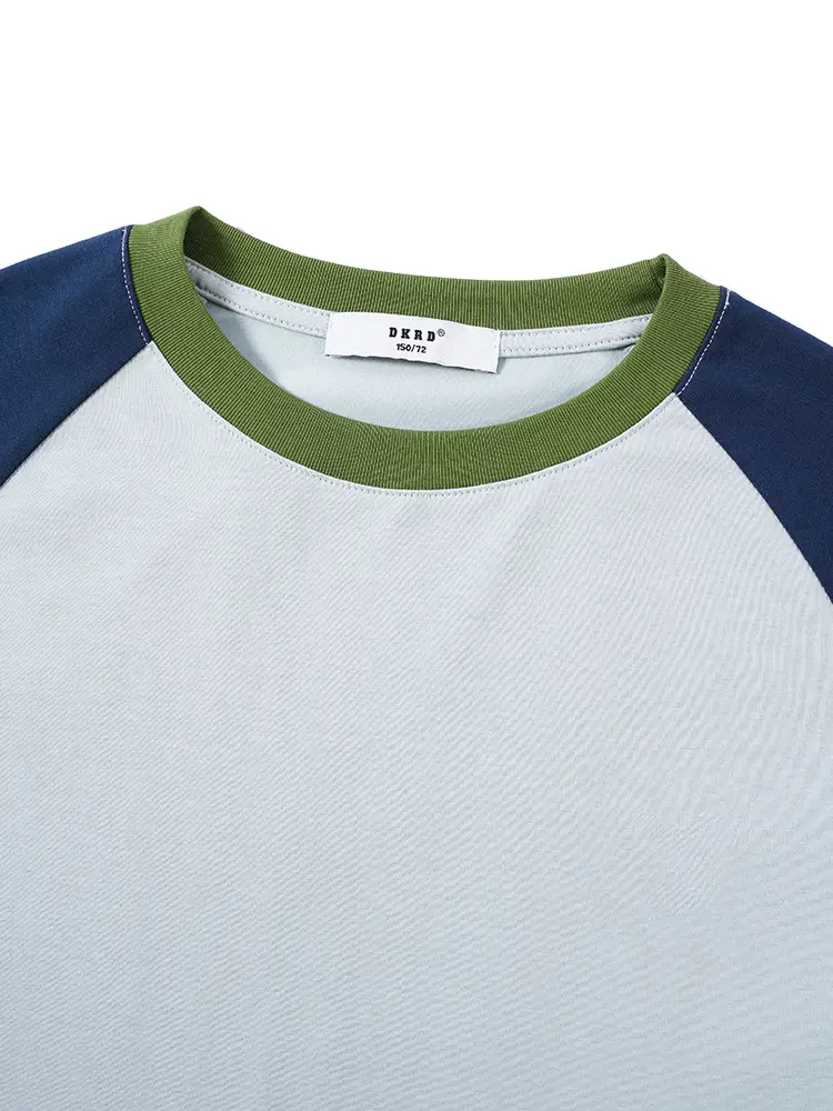 2025 Summer Light Blue Quick-Dry T-Shirt for Girls Boys - Image 3