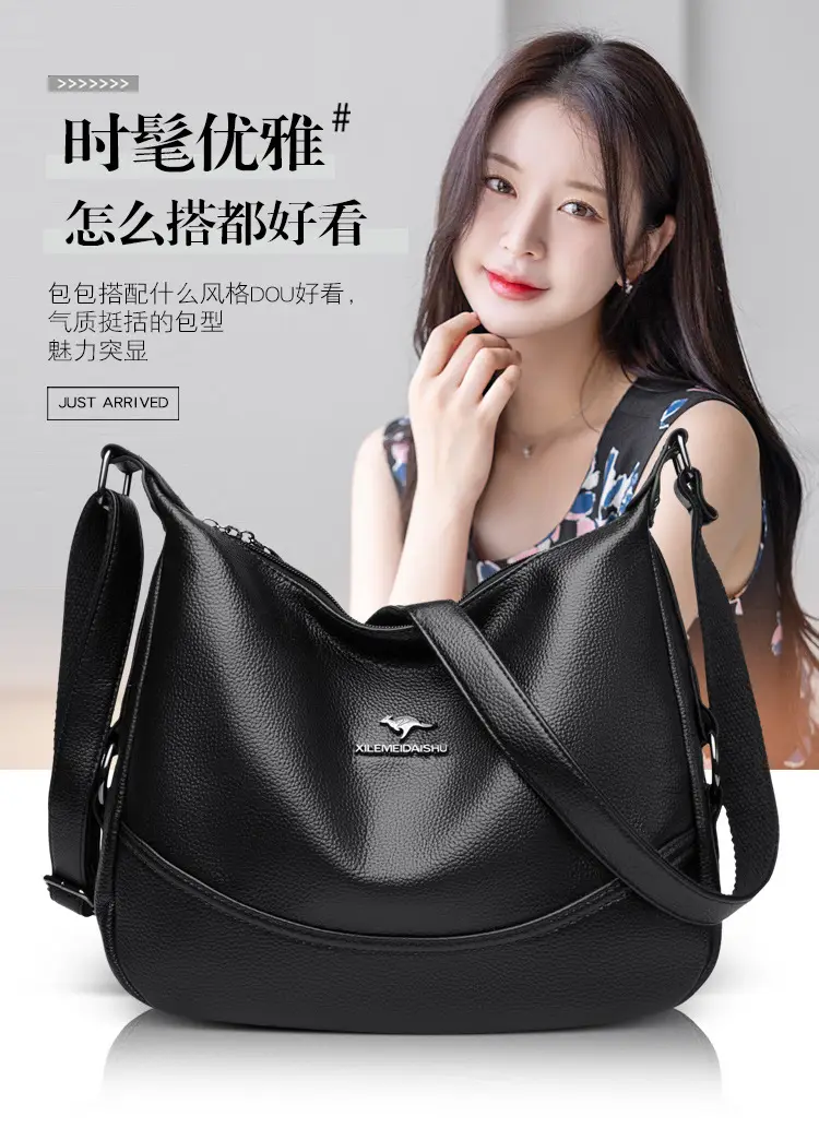 Black Crossbody Bag for Women 2025 New Arrival — feature 1