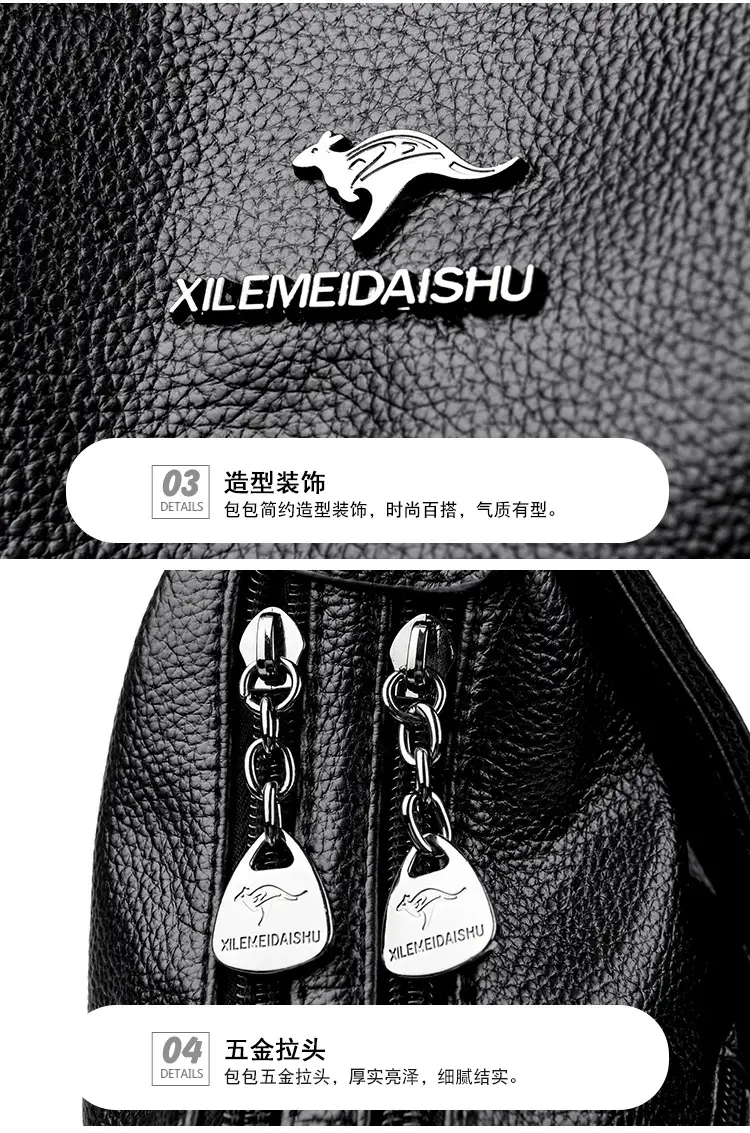 Black Crossbody Bag for Women 2025 New Arrival — feature 22