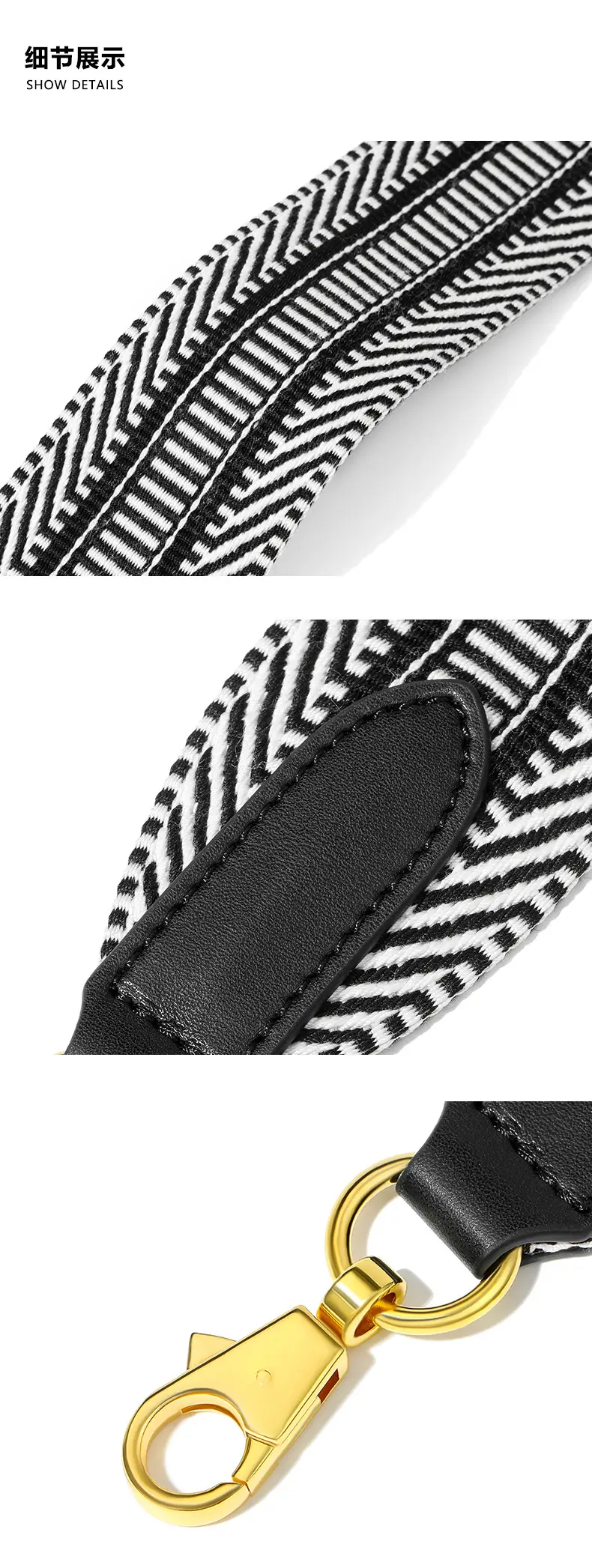 Cross-Border F-115 Shoulder Strap Replacement with Wide Canvas Bag — feature 12