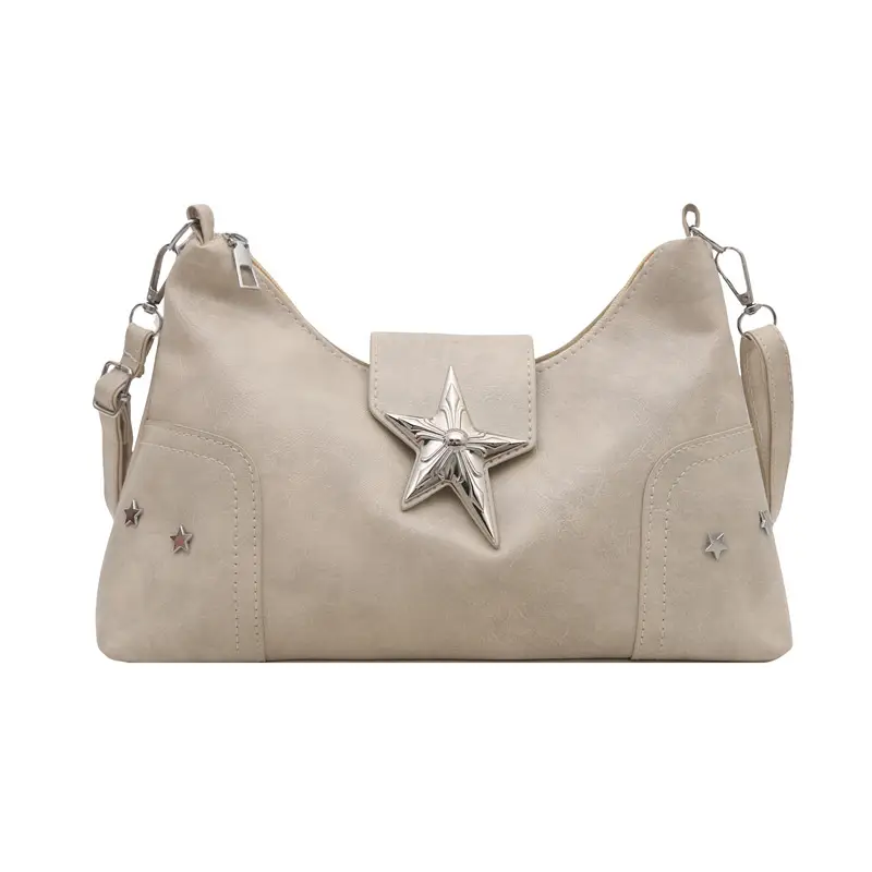 Red Starry Star Shoulder Crossbody Bag for Women - Image 10