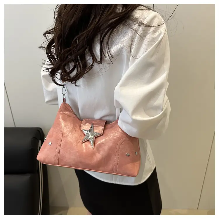 Red Starry Star Shoulder Crossbody Bag for Women — feature 18