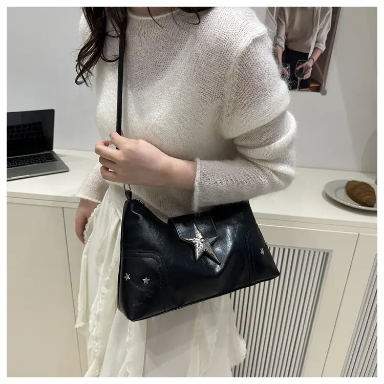 Red Starry Star Shoulder Crossbody Bag for Women — feature 23