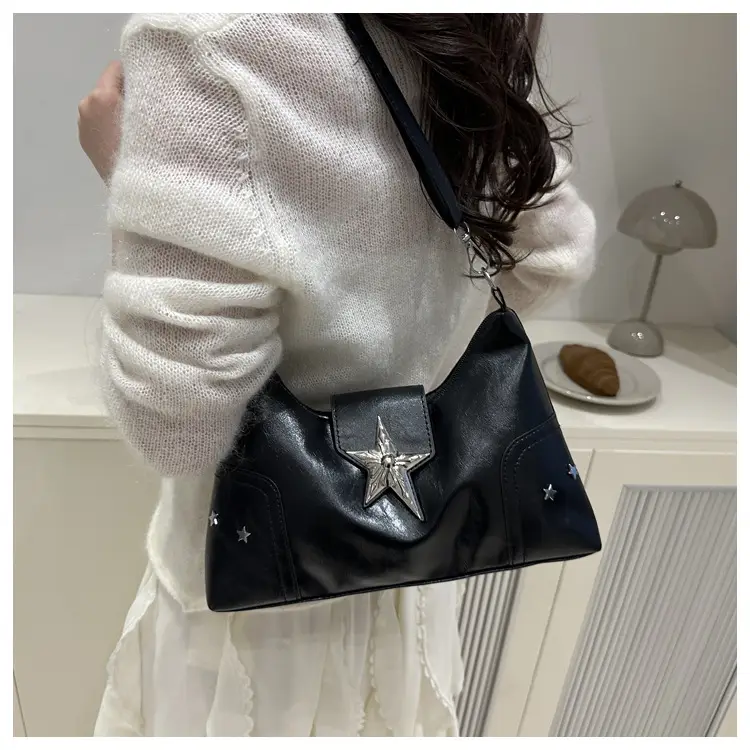 Red Starry Star Shoulder Crossbody Bag for Women — feature 25