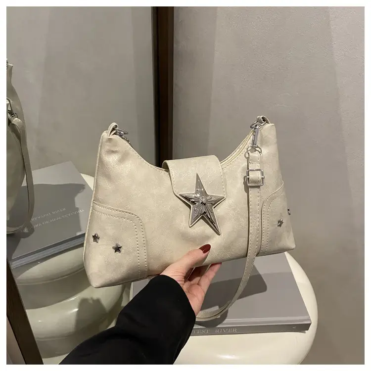 Red Starry Star Shoulder Crossbody Bag for Women — feature 27