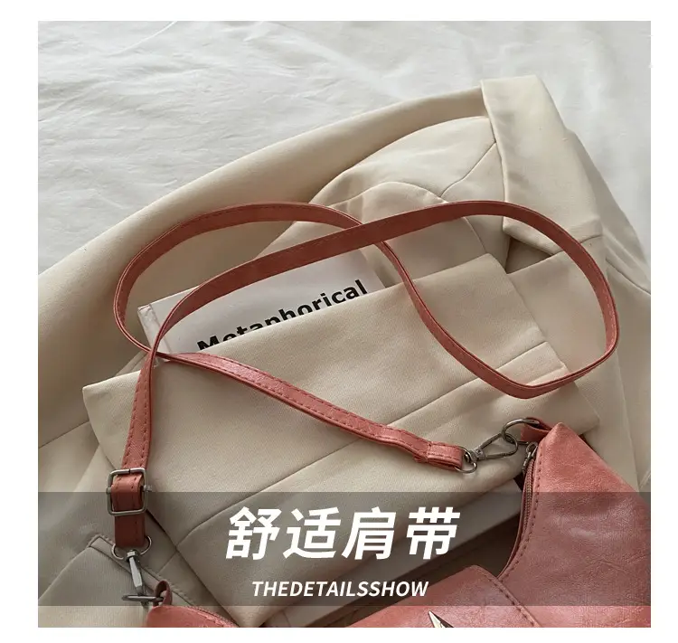Red Starry Star Shoulder Crossbody Bag for Women — feature 4