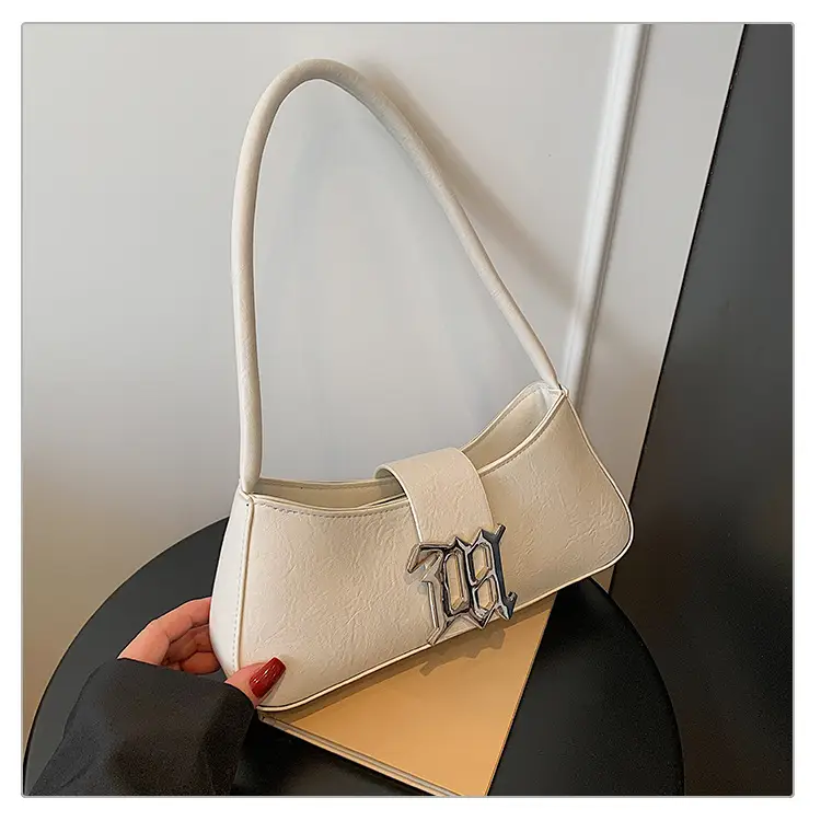 Women's Crossbody Bag with Logo Brown Leather — feature 22