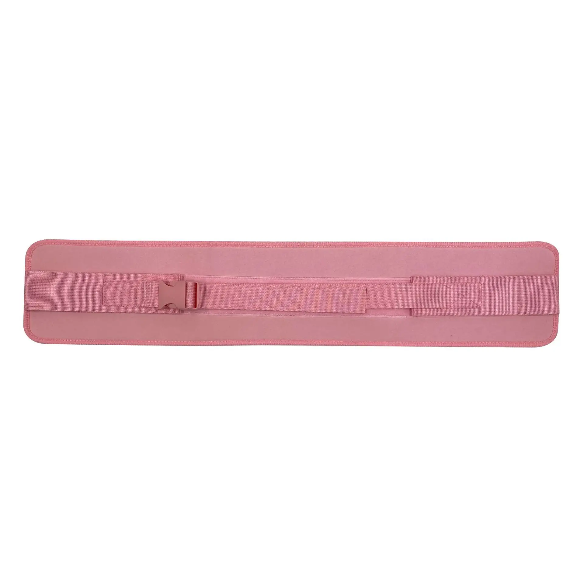 Hip Thrust Belt Flat Support Dumbbell Exercise Belt Black Pink - Image 3