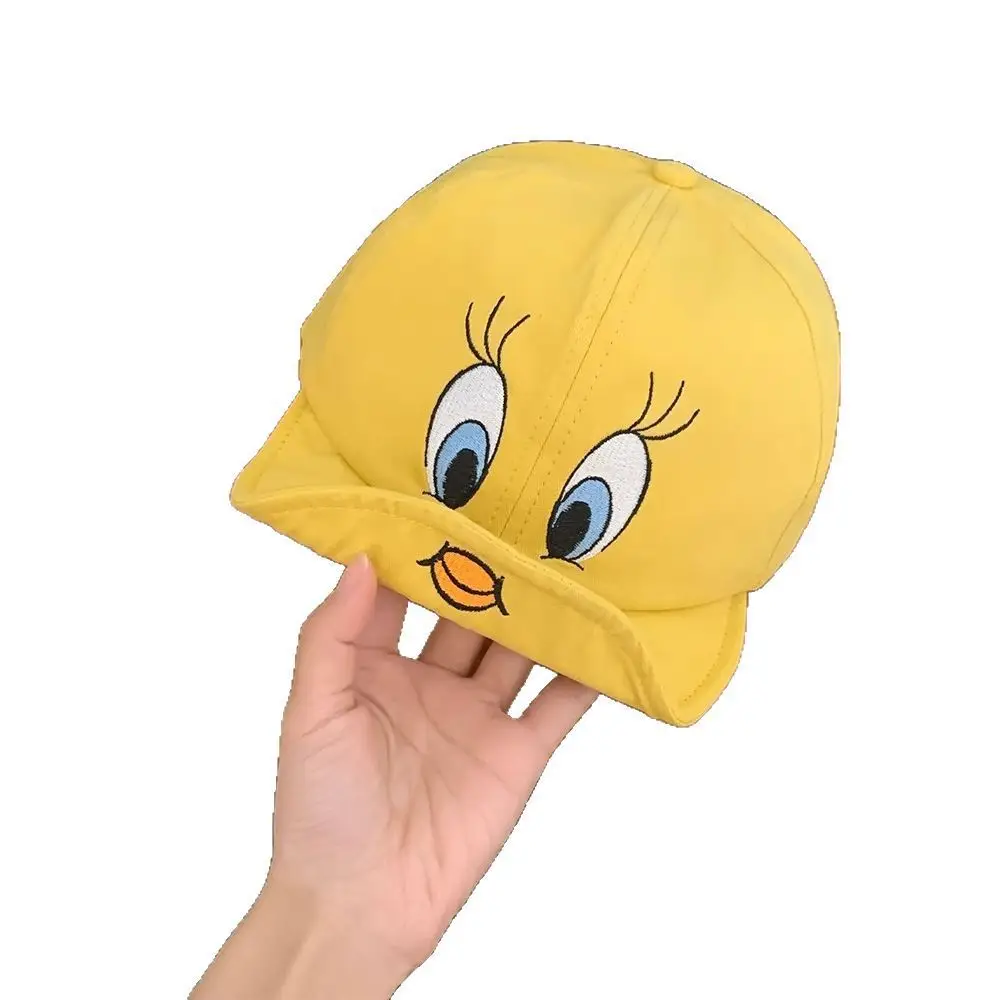 Women Cute Duck Visor Cap Yellow Cartoon Baseball - Image 6
