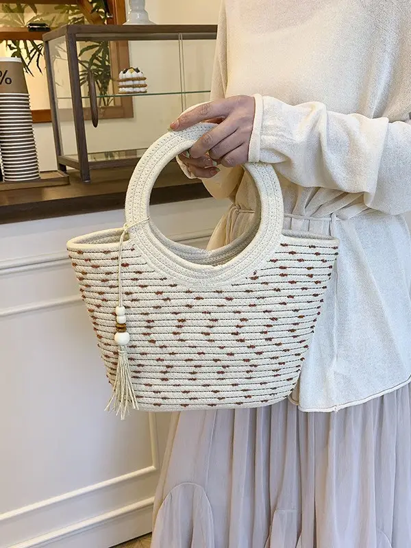 Straw Woven Shoulder Bag for Women 2025 - Image 4