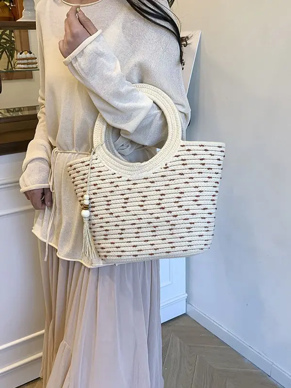 Straw Woven Shoulder Bag for Women 2025 - Image 5