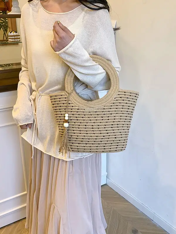 Straw Woven Shoulder Bag for Women 2025 - Image 6