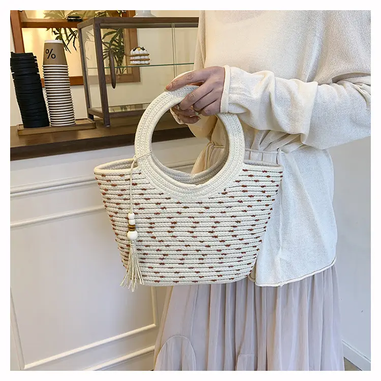 Straw Woven Shoulder Bag for Women 2025 — feature 11