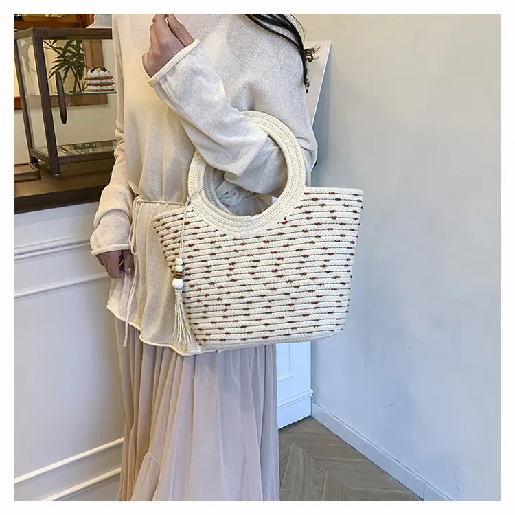 Straw Woven Shoulder Bag for Women 2025 — feature 12