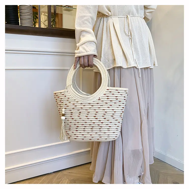 Straw Woven Shoulder Bag for Women 2025 — feature 14
