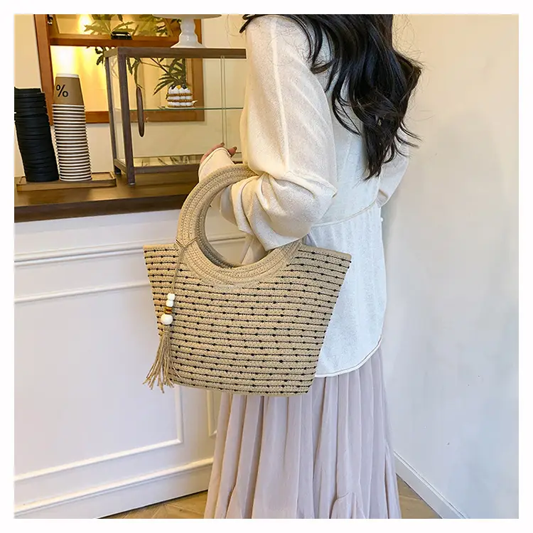 Straw Woven Shoulder Bag for Women 2025 — feature 15